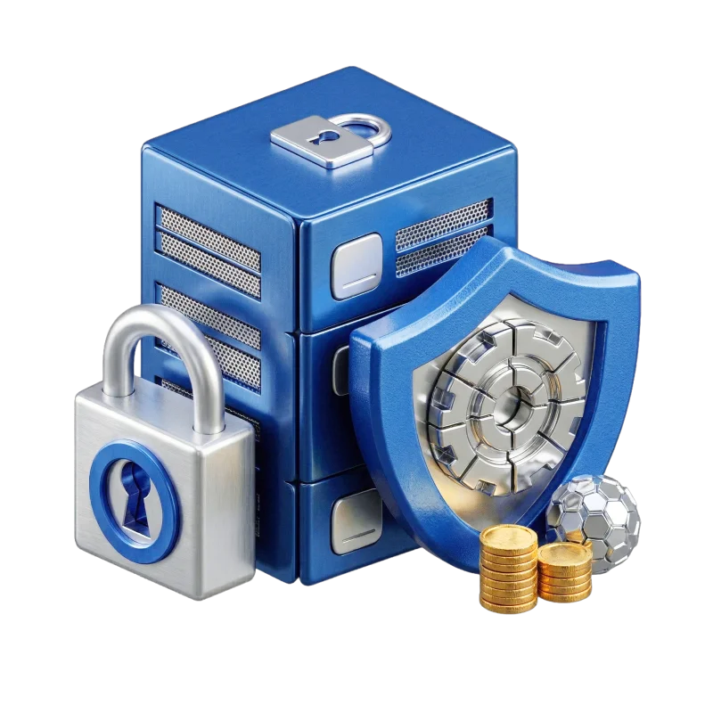 Security 3D Illustration