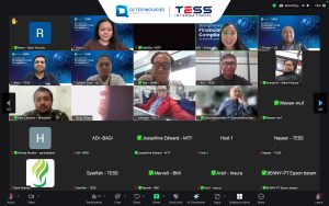 Participants in an AI-powered AML compliance webinar.